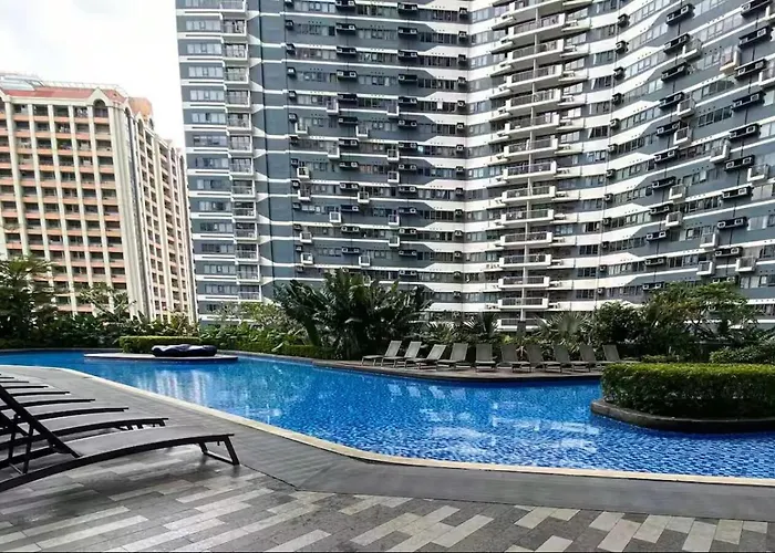 Apartment Air Residences 28f Balcony Wifi Netflix Manila